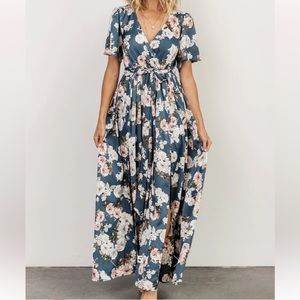 Baltic Born Sicily Satin Maxi Dress